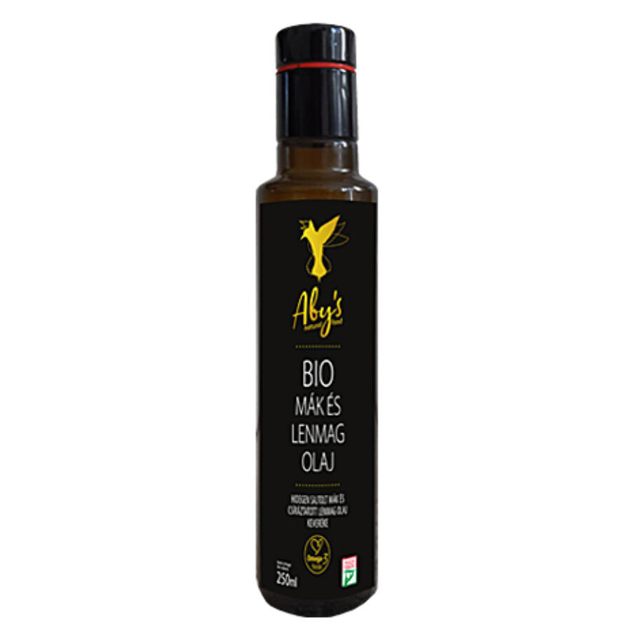 Aby's Bio Mák és lenmag olaj 250ml